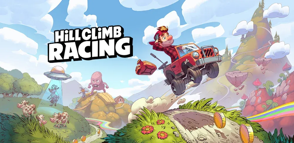 Hill Climb Racing MOD APK cover